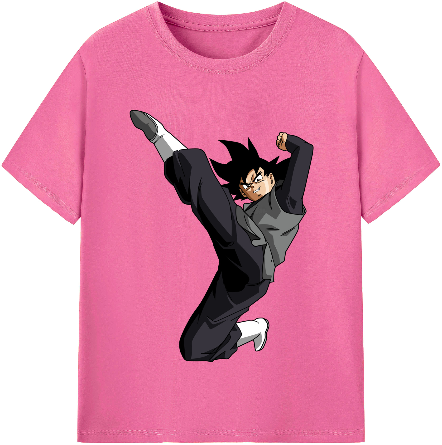 （画像用） ドラゴンボール ベジータ四世（Bejīta Yonsei）DRAGON BALL Vegeta IV レディースカジュアルプリントTシャツ（綿100％）